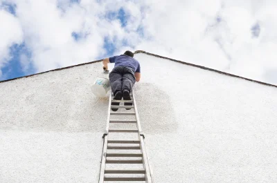 Peinture extérieure à Lassy — façades et ravalement